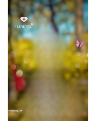 I love you cb background free