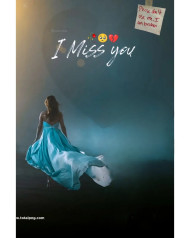 I miss you photoshop hd cb background