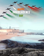 Independence day   15 august background
