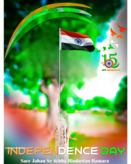 Independence Day 15 August Snapseed Background