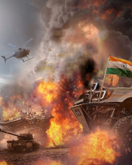 Independence day editing background