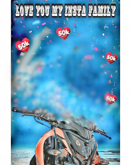 Insta lover cb editing background