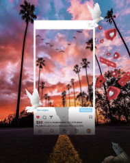 Instagram hd editing background