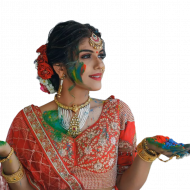 instagram viral girl holi png by totalpng