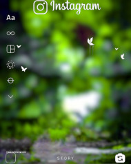 Instagrm camera cb editing background