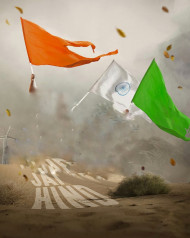 Jai hind tiranga editing background
