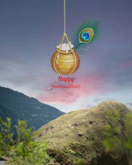 Janmashtami hd background