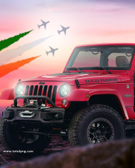 Jeep republic day cb editing background
