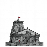 Kedarnath temple png hd