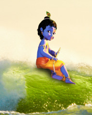 Krishna Editing Background