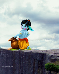 Krishna editing background