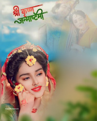 Krishna Janmashtami Cb Editing Background 2023