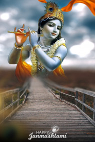 Krishna janmashtami full hd background