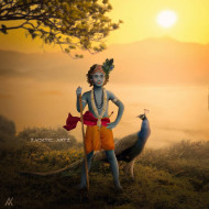 krishna Visual hd Wallpaper Image