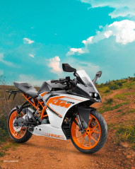 Ktm bike manipulation editing background
