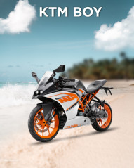 Ktm boy editing background