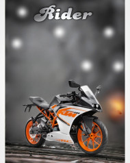 Ktm rider background for editing