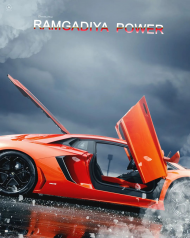 Lamborgini cb photo editing background