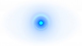 Light blue lens flare png