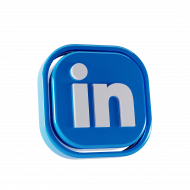 LINKEDIN 3d transparent png images