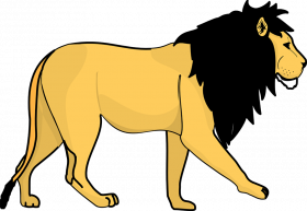 Lion toon png
