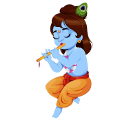 Lord Krishna Clipart Png Image HD