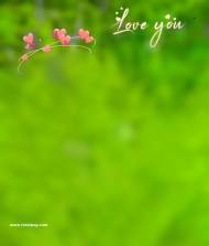 Love you photoshop hd cb editing background