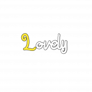 Lovely Text PNG Transparent Images Free Download