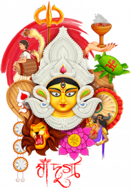 Maa durga editing png download free