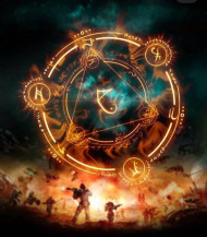 Magic circle editing background