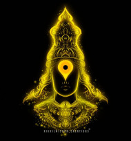 Mahadev Parvati glowing wallpaper download (2)