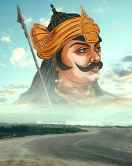 Maharan pratap editing background