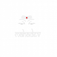 Mahdev hd text png download