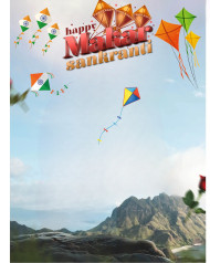 Makar sankranti hd editing background