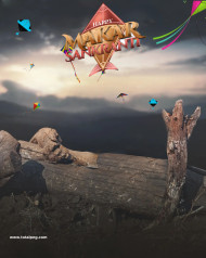 Makar sankranti hd editing background