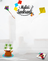 Makar sankranti hd editing background