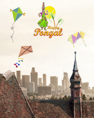 Makar Sankranti Photo editing background