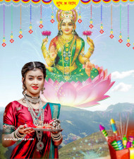 Mata Lakshmi Cb Diwali editing Background Download