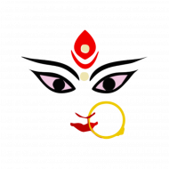 Mata rani eyes png hd,Maa durga eye png
