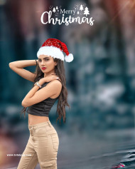 Merry christmas cb editing background