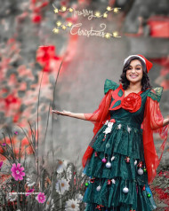 Merry christmas editing background free