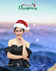 Merry christmas editing background images