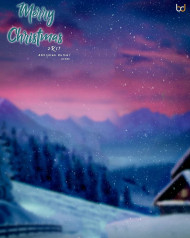 Merry christmas full hd editing background
