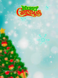 Merry Christmas Photo Editing Background 4k