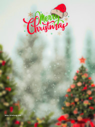 Merry Christmas Photo Editing Hd Background Image