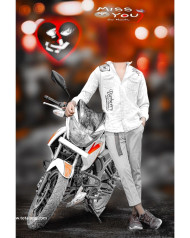 Miss you Cb Bike Editing Background Face Cut