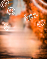 Miss you cb edit background