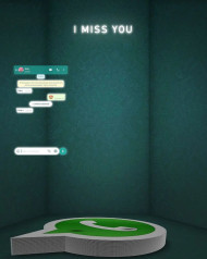 Miss you editing background