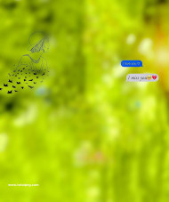 Miss you photoshop cb background