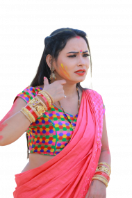 Modern girl editing png download free